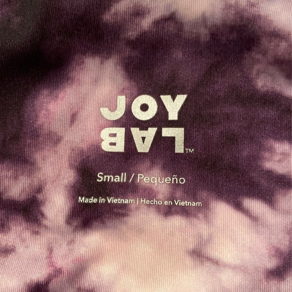 JoyLab High Waist Purple Tie Dye Leggings - Picture 4 of 7